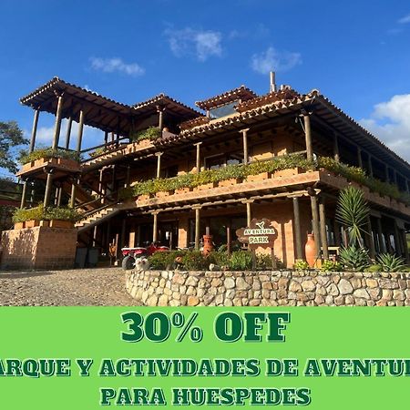Hotel, Bungalows, Chalet Y Cabanas Aventura Park Villa De Leyva La Periquera المظهر الخارجي الصورة