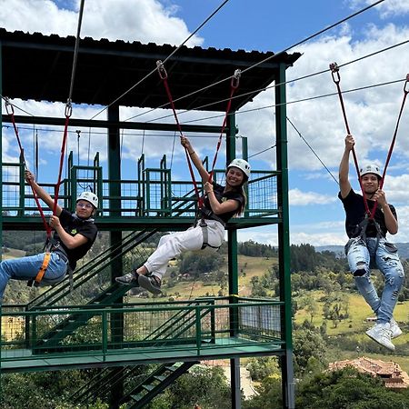 Hotel, Bungalows, Chalet Y Cabanas Aventura Park Villa De Leyva La Periquera المظهر الخارجي الصورة