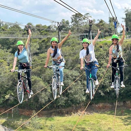Hotel, Bungalows, Chalet Y Cabanas Aventura Park Villa De Leyva La Periquera المظهر الخارجي الصورة