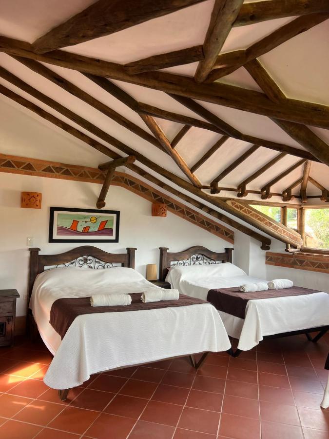 Hotel, Bungalows, Chalet Y Cabanas Aventura Park Villa De Leyva La Periquera المظهر الخارجي الصورة
